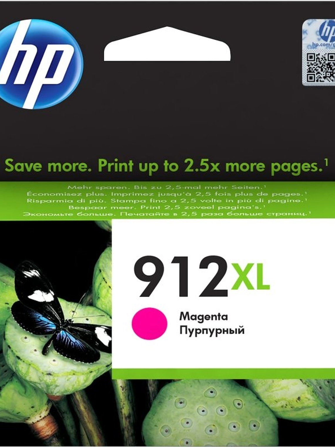 HP Cartucho 912XL Magenta 1