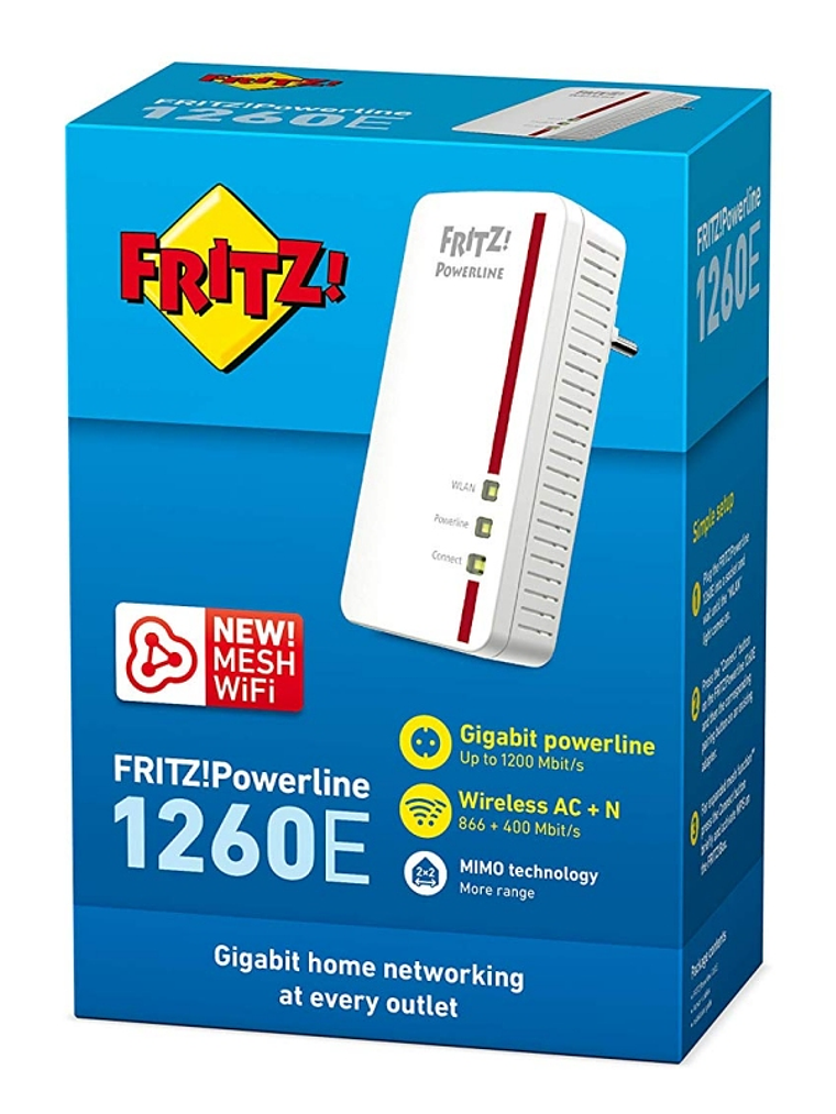FRITZ! Powerline 1260E Powerline 3