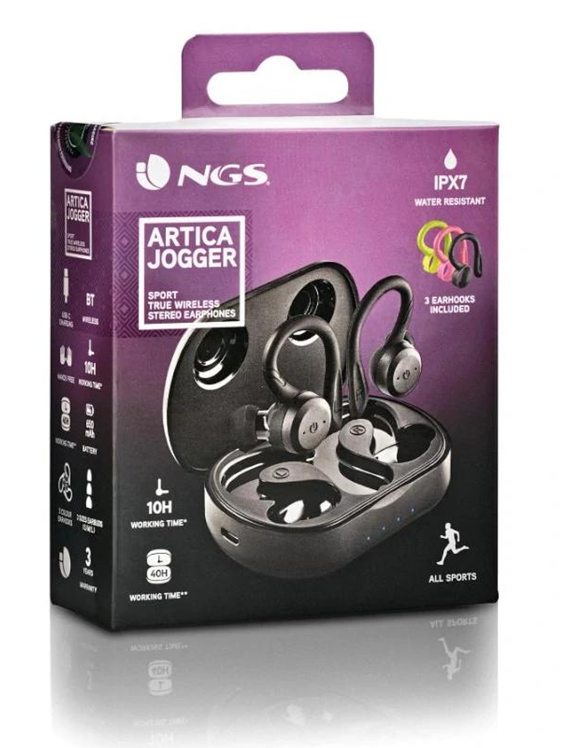 NGS AURIC INALAM DEPORTIVO COMPATIBLE TWS BT 4