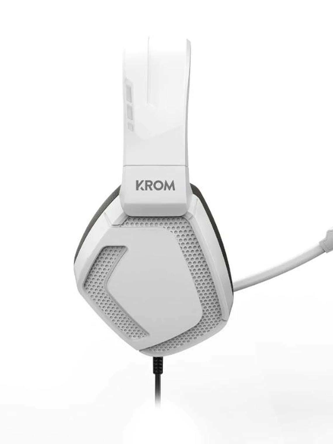 KROM KOPA PRO | AURICULAR GAMING STEREO BLANCO 3