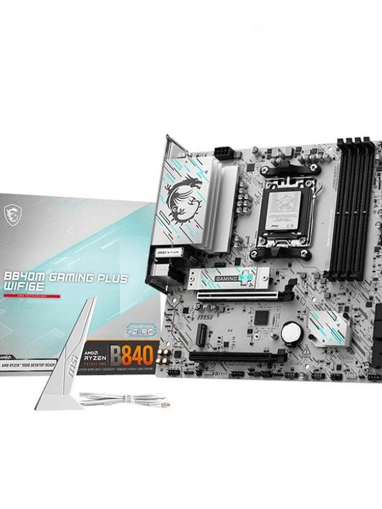 MSI Placa Base B840M GAMING PLUS WIFI6E DDR5 mATX 1