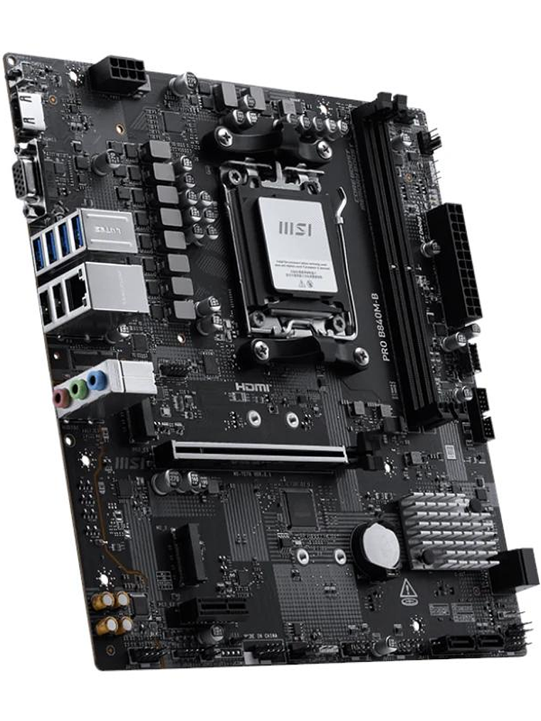 MSI Placa Base PRO B840M-B DDR5 mATX 3