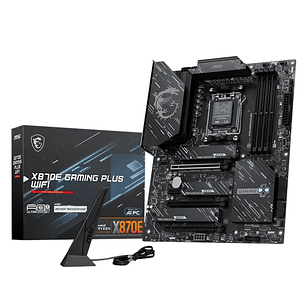 MSI Placa Base X870E GAMING PLUS WIFI DDR5 ATX