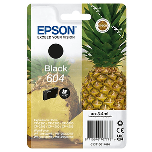 Epson Cartucho 604 Negro