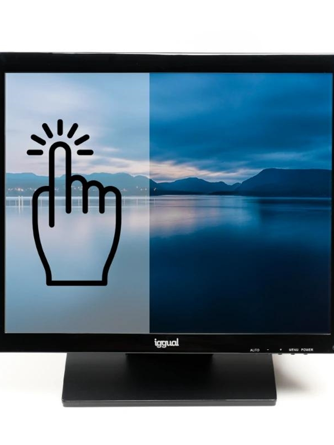 iggual Monitor táctil resistivo 19