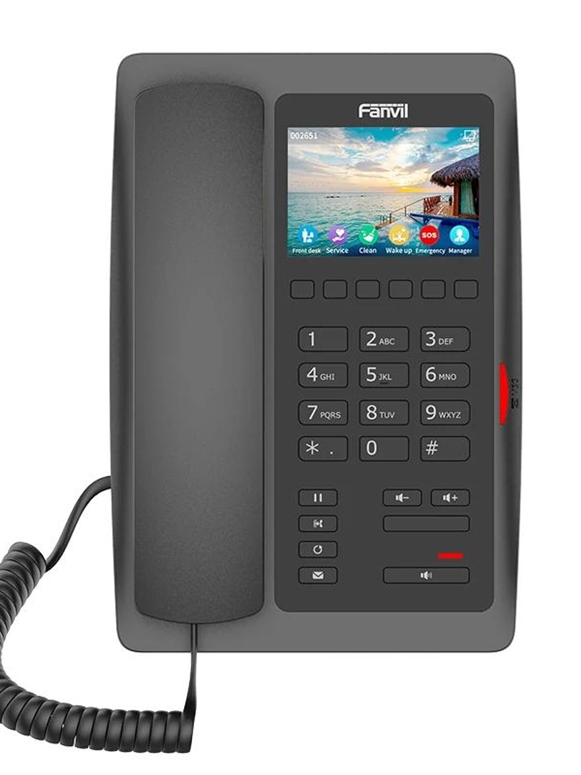 Fanvil H5W-B Hotel Teléfono IP, con PoE, WiFi 2.4G 1