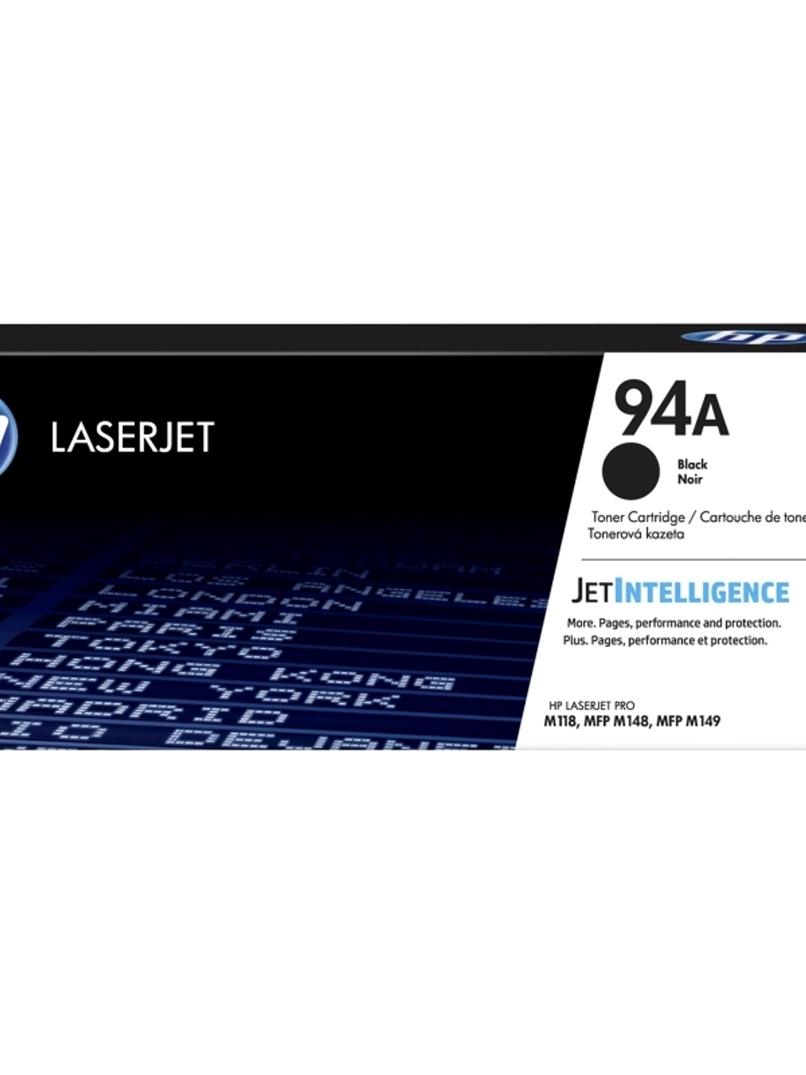 HP Tóner 94A  Negro 1