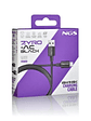 NGS CABLE CARGA RAPIDA USB-A A USB-C 1M NEGRO - Miniatura 4