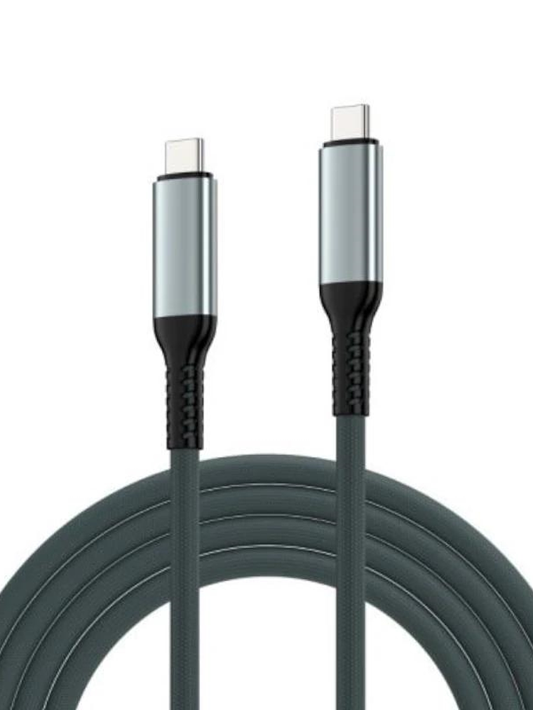 EWENT Cable USB 4 Gen 3 tipoC macho a macho 1m 1