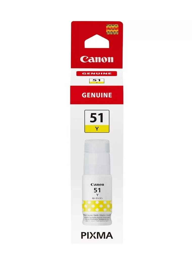 Canon Botella Tinta GI-51Y Amarillo 1