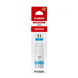 Canon Botella Tinta GI-51C Cian