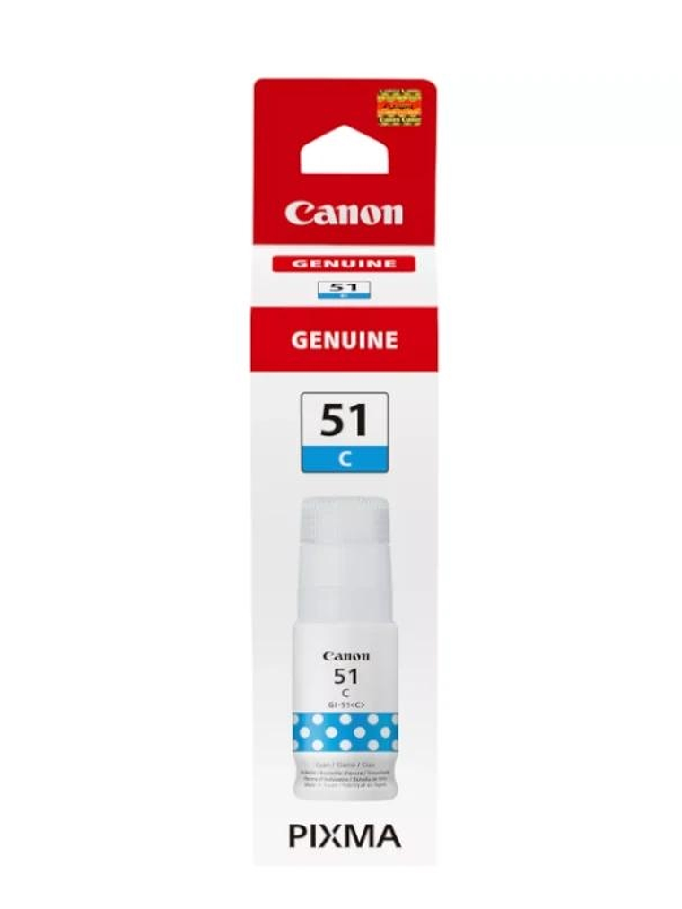 Canon Botella Tinta GI-51C Cian 1