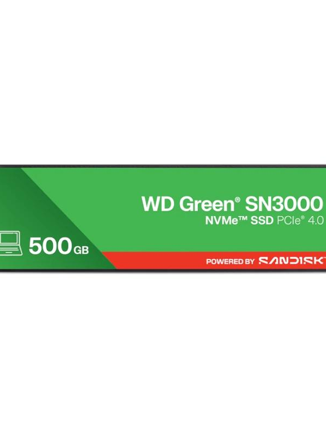 WD Green SN3000 SSD 500GB PCIe Gen4  NVMe 2