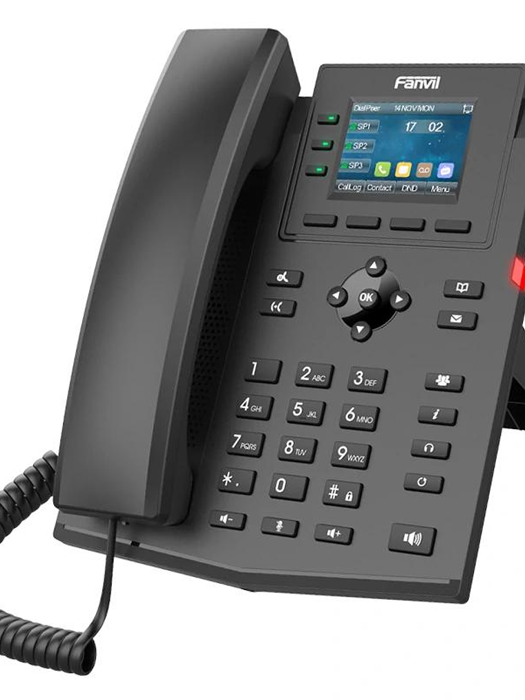 Fanvil X303-2 Wire Teléfono IP empresarial 2 hilos 2