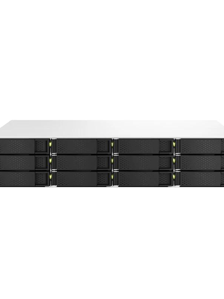 QNAP TS-1264U-RP-8G NAS 12XHDD-Bay 2x2.5GbE 2