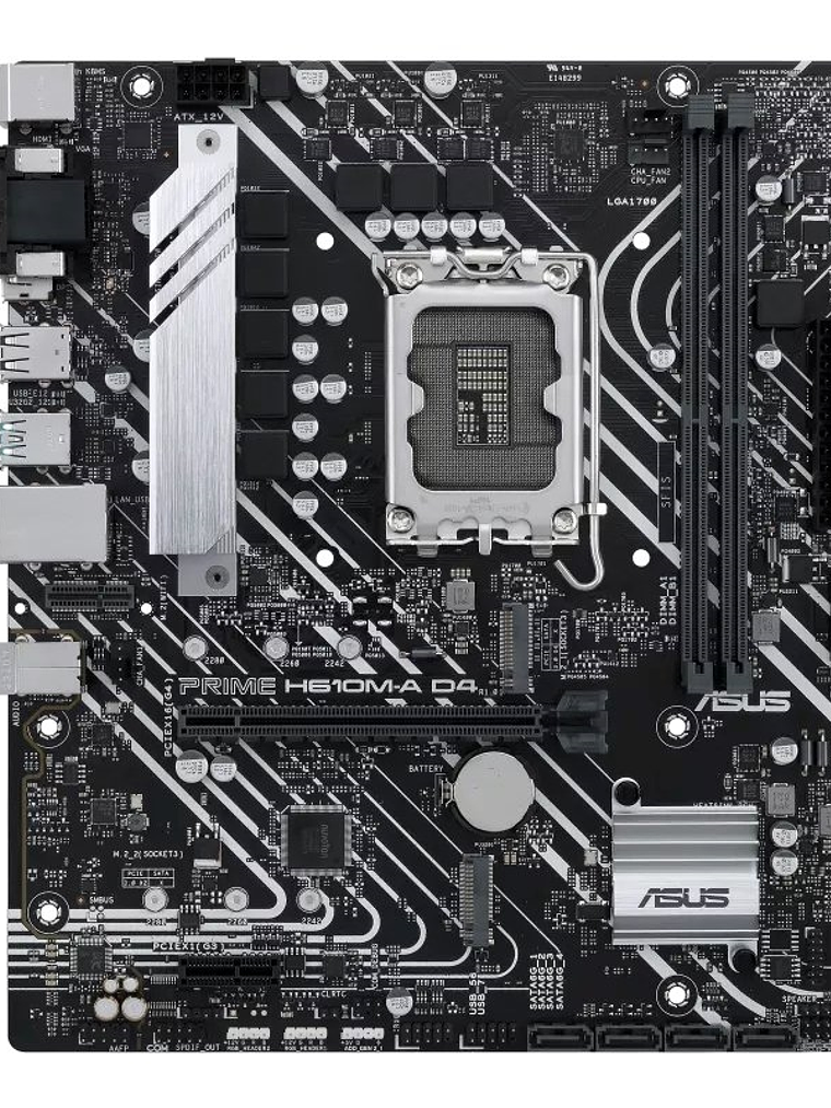 ASUS Placa Base PRIME H610M-A CSM D4  mATX 1700 1