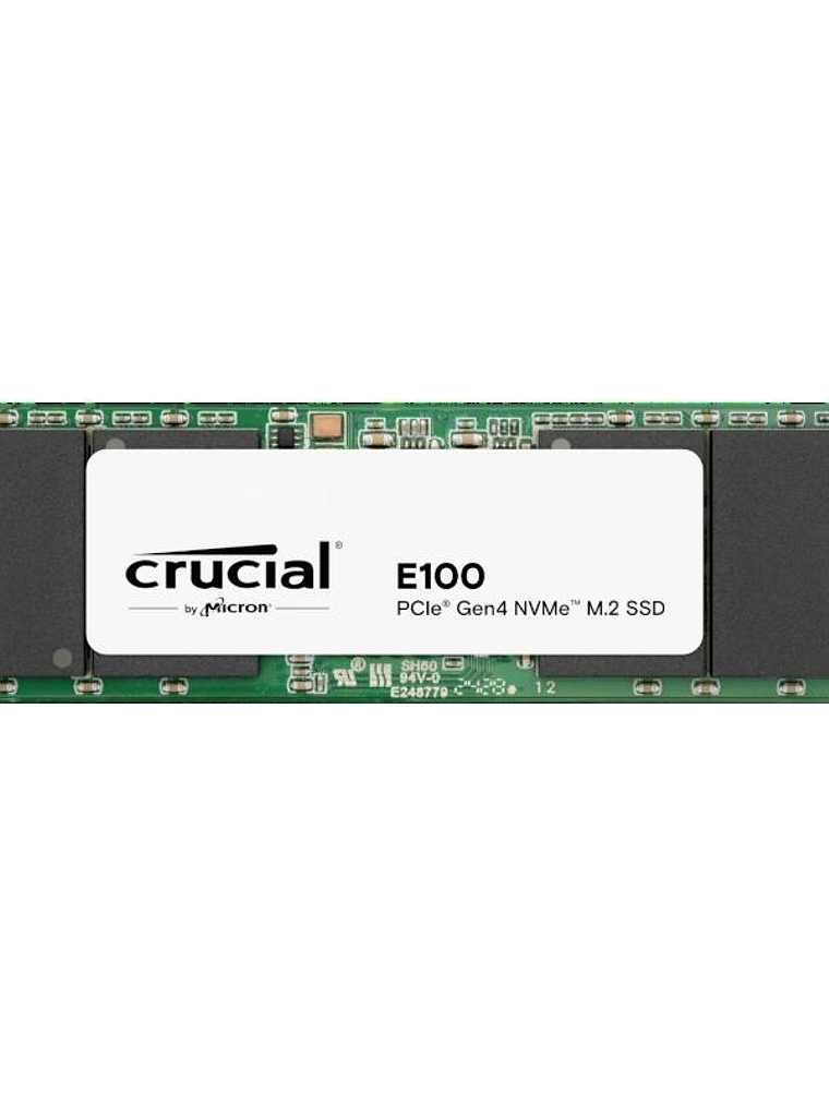 Crucial E100 SSD 480GB M.2 PCIe 4.0 NVMe 2