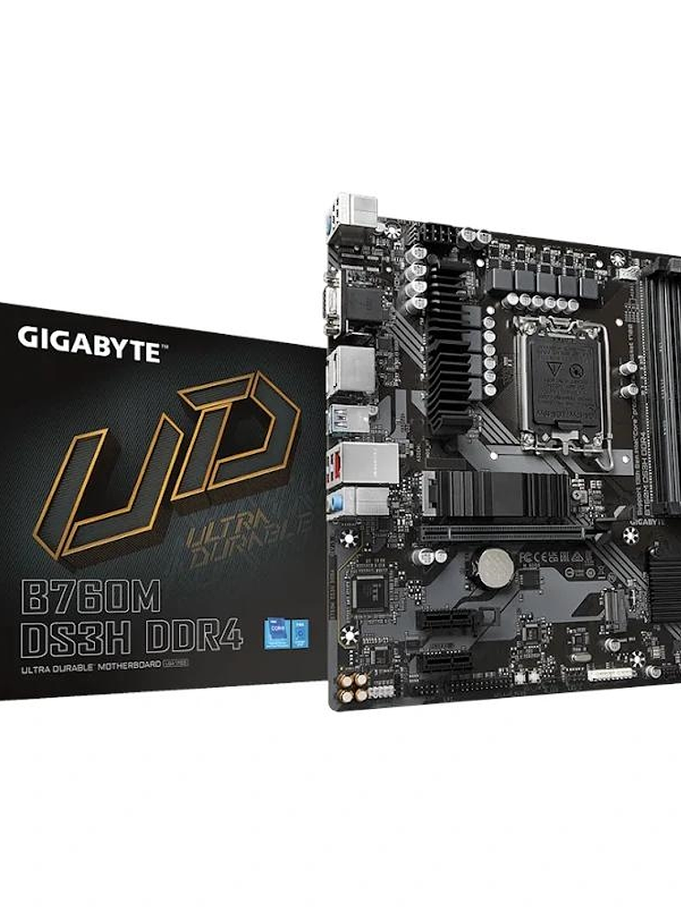 Gigabyte Placa Base B760M DS3H DDR4  mATX LGA1700 1