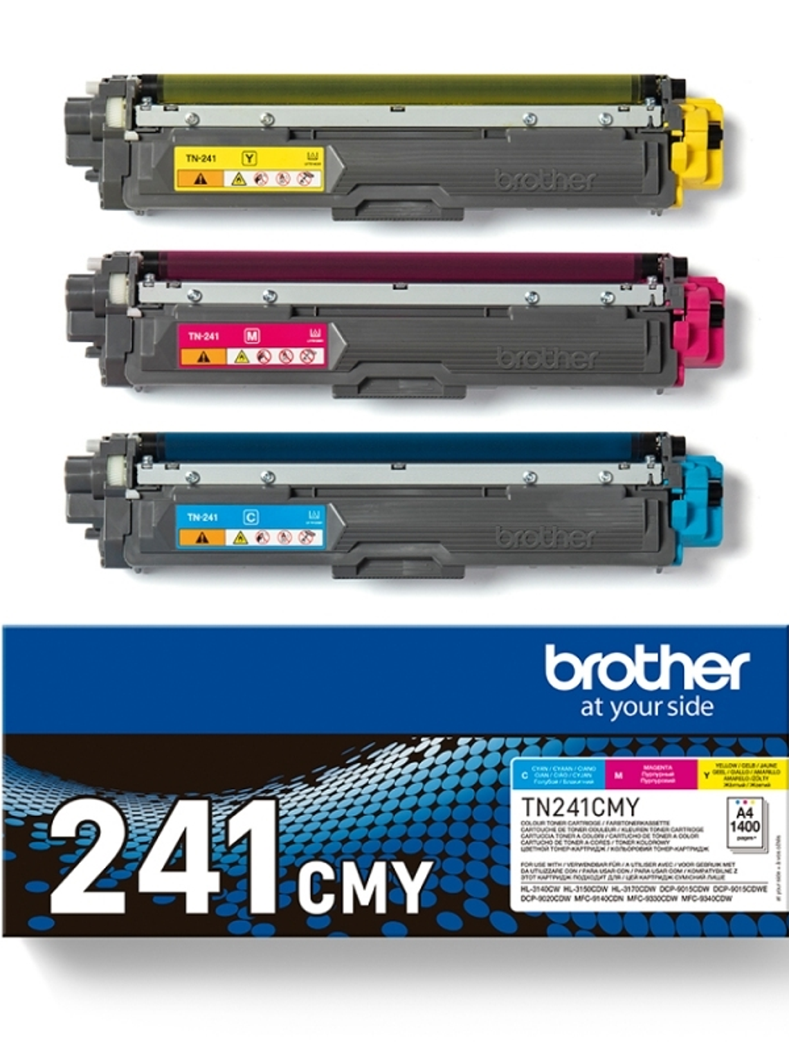 Brother Tóner Multipack TN241CMY 1