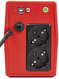 Salicru SPS one 500VA SAI 240W Rojo - Miniatura 2