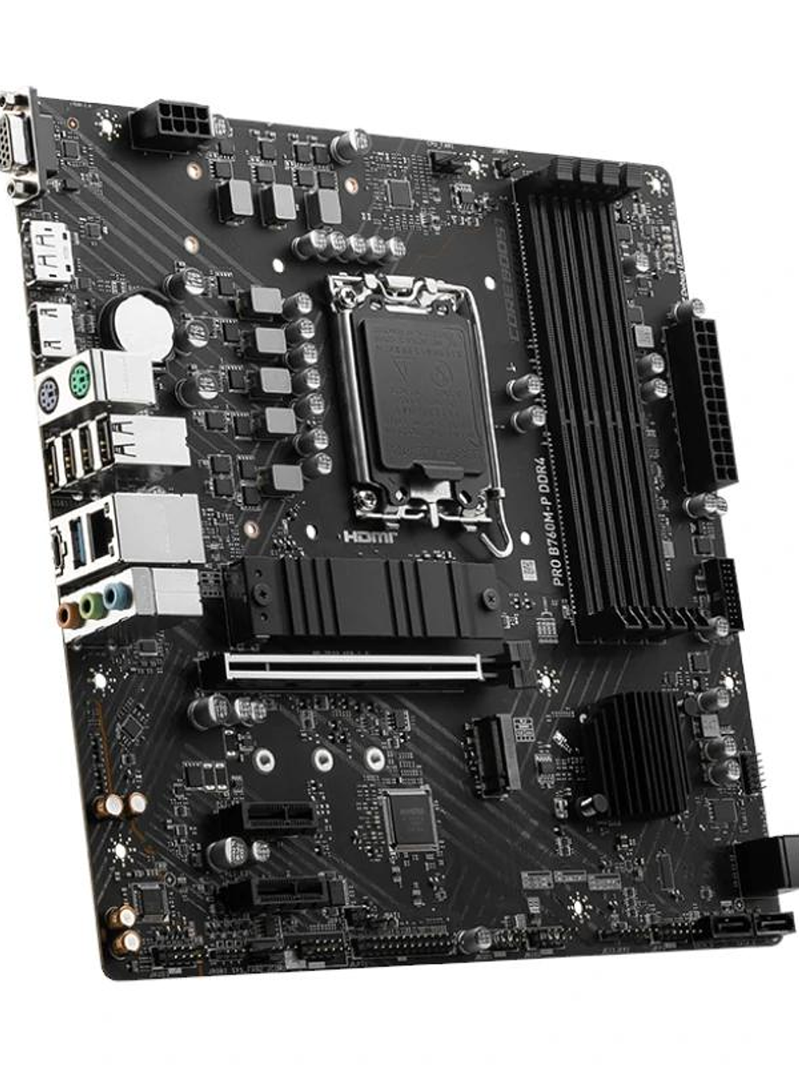 MSI Placa Base PRO B760M-P DDR4 mATX LGA1700 3