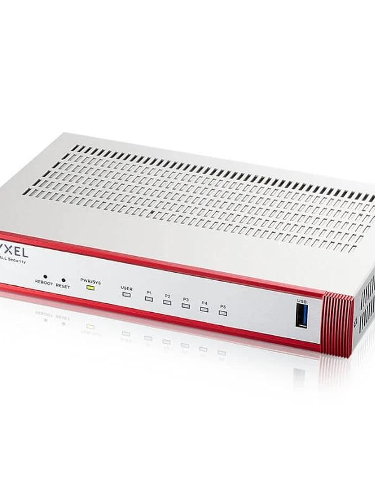 Zyxel USGFlex50HP 5xGbWAN/LAN 1xPoE+ 1xUSB 1a Lic 1
