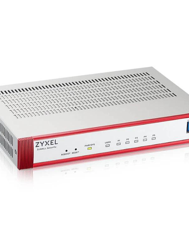 Zyxel USGFlex50HP 5xGbWAN/LAN 1xPoE+ 1xUSB 1a Lic 2