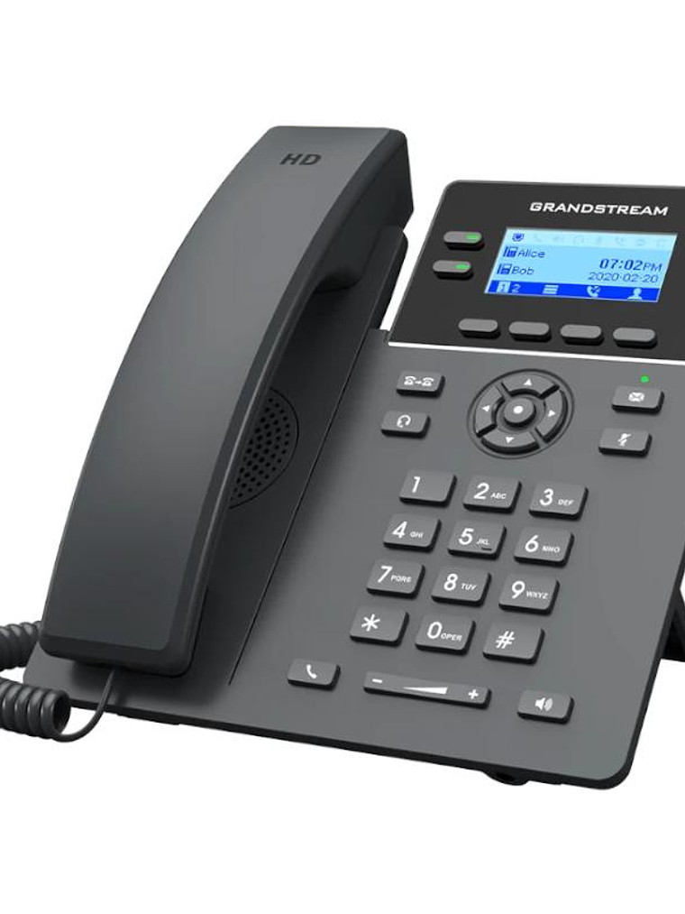 GrandStream Telf IP GRP2602G PoE 2xGb ZTP 2 líneas 2