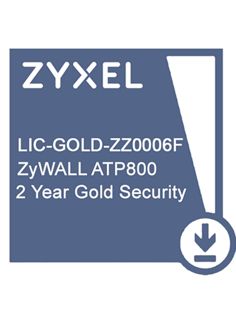 ZyXEL Licencia GOLD ATP800 Security Pack 2 Años 1