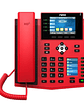 Fanvil X5U Rojo 16 líneas SIP 1 pantalla lateral - Miniatura 1