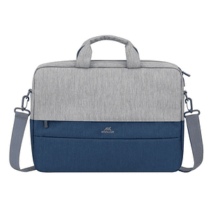 RIVACASE 7532 Grey/blue Prater Maletín 15,6