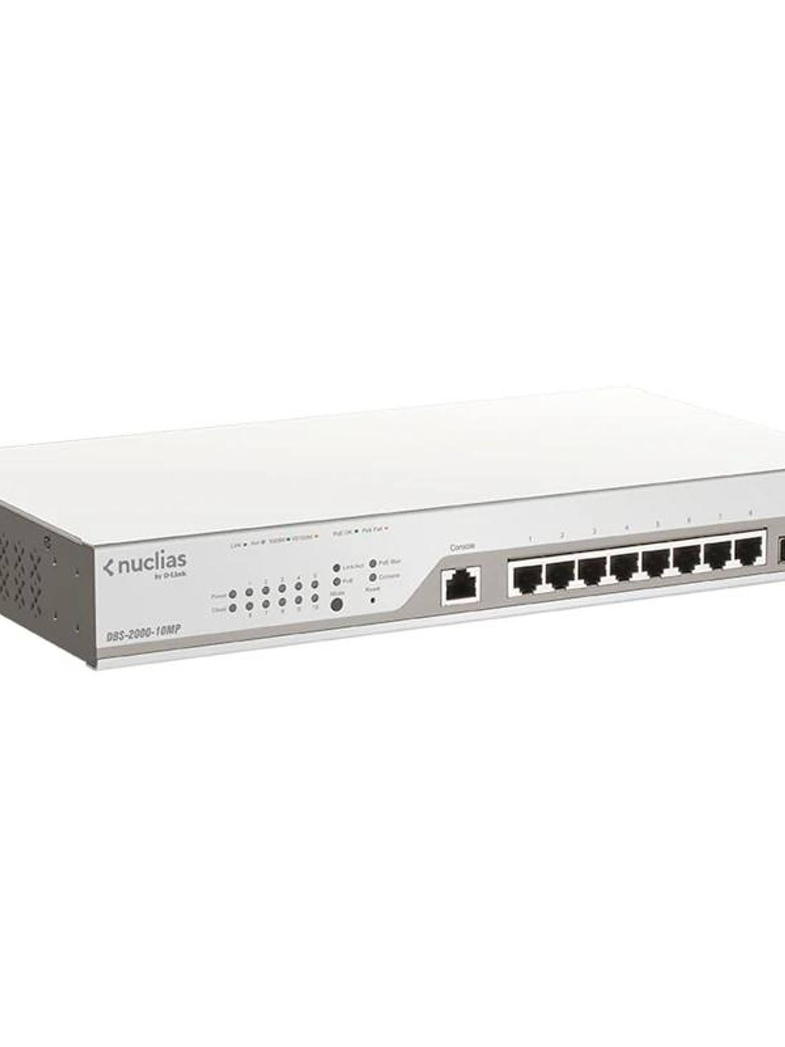 D-Link DBS-2000-10MP/E 10xGb PoE+ Switch 2xSFP 1Y 2
