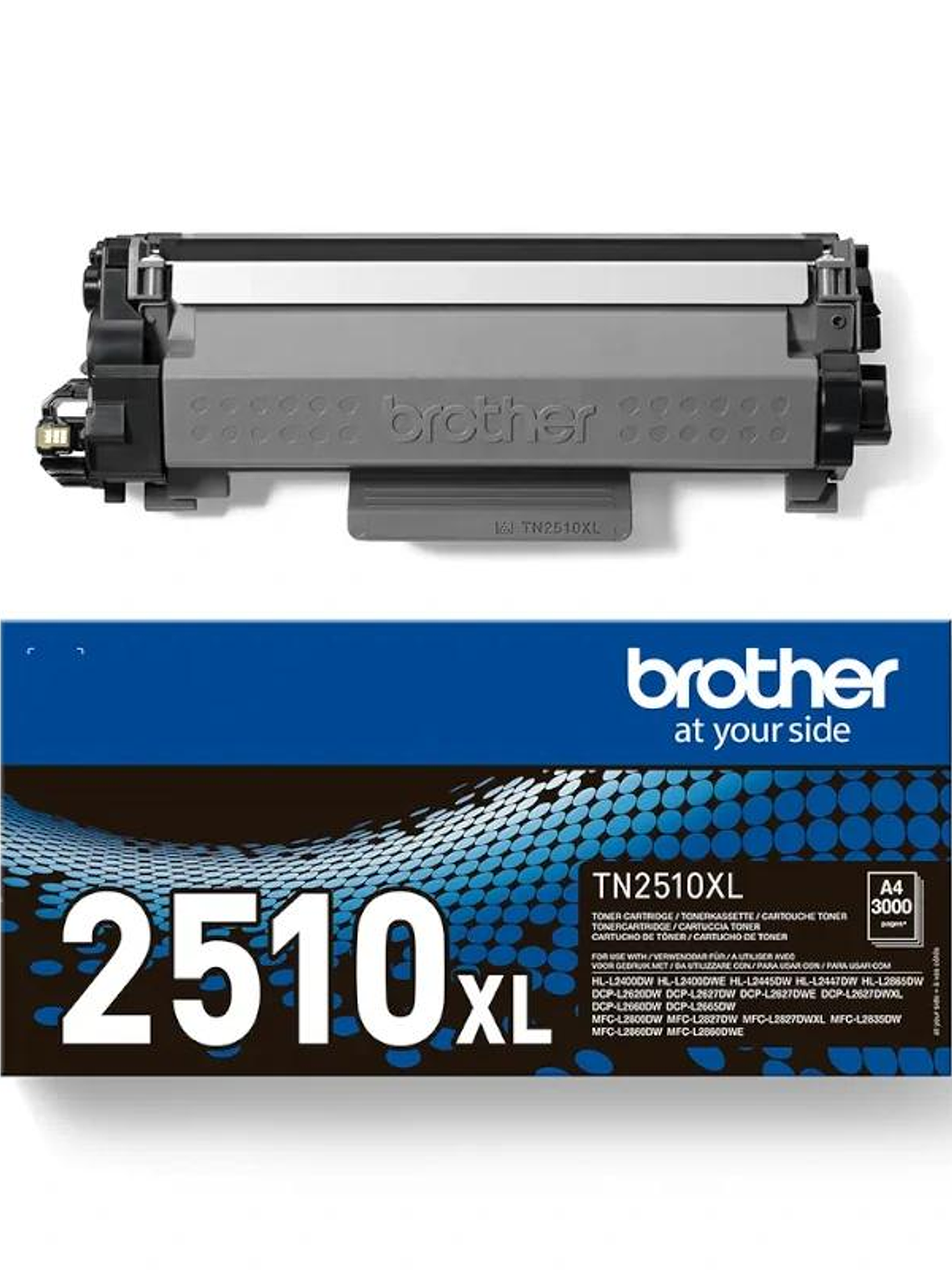 Brother Tóner TN2510XL Negro 3