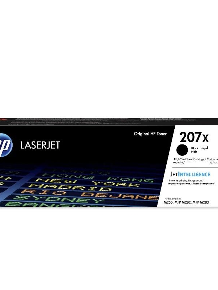 HP Tóner 207X  Negro 1