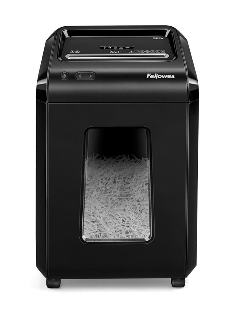 Fellowes Destructora 92Cs corte partículas 4x38mm 1