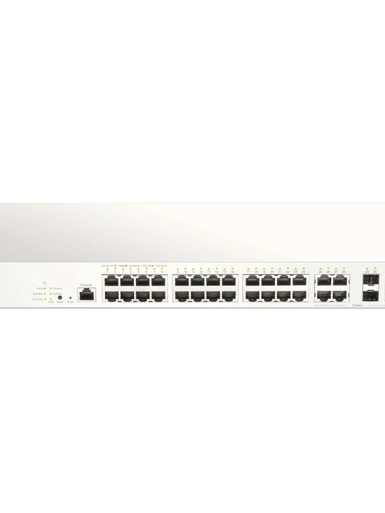 D-Link DBS-2000-28P/E 28xGb PoE+ Switch 193W 1Y 1