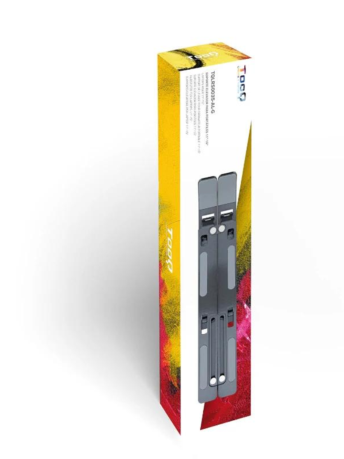 Tooq Soporte elevador plegable portátiles Gris 4