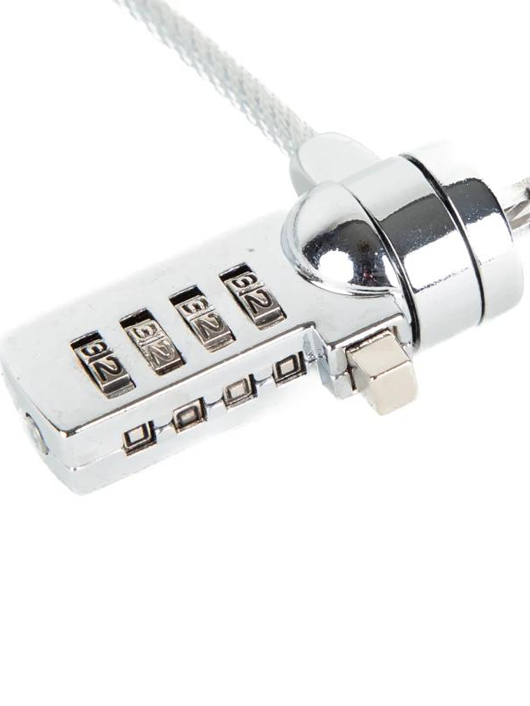 iggual Cable seguridad candado 4 dígitos SECURE 4D 2
