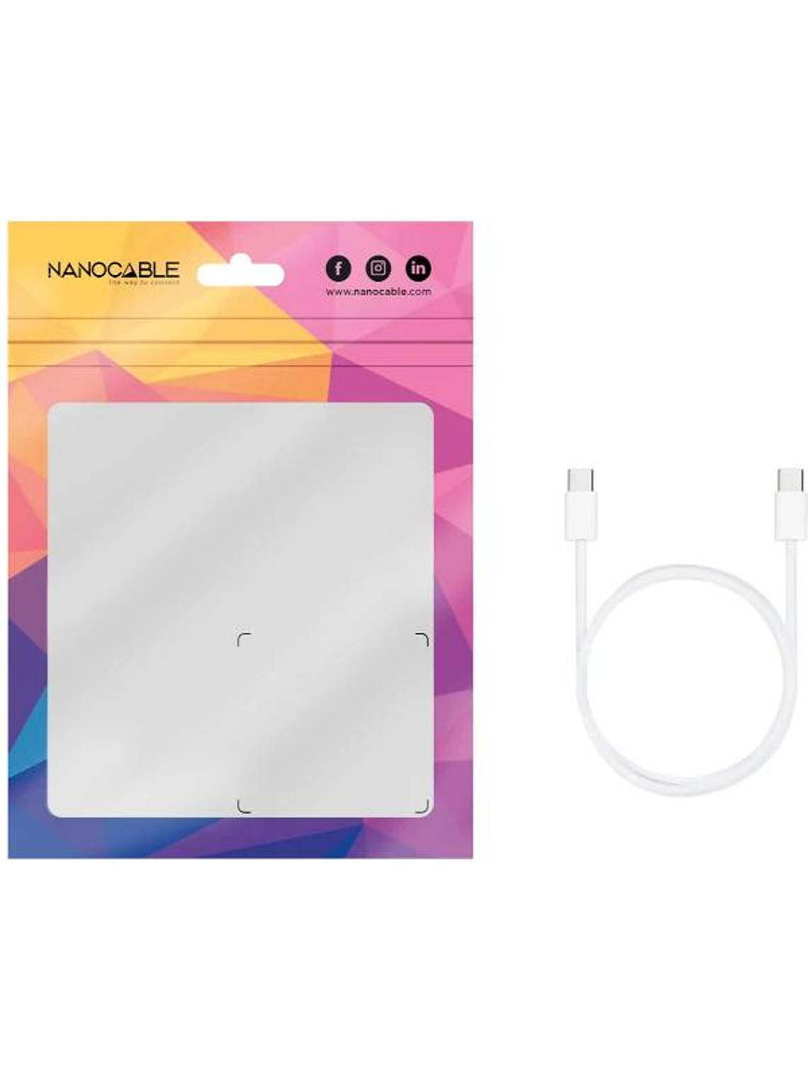 Nanocable Cable USB-C 2.0 60W USB-C/M-M, 2m 4