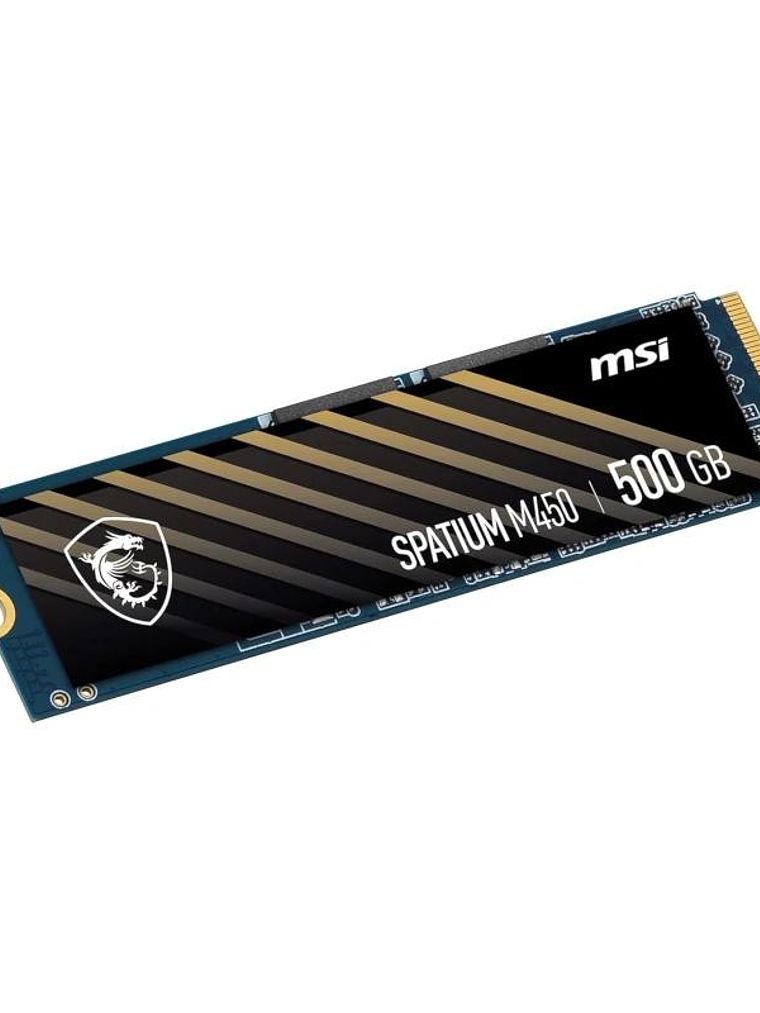 MSI SSD Spatium M450 500Gb PCIe 4.0 NVMe 3000 Mb-s 3
