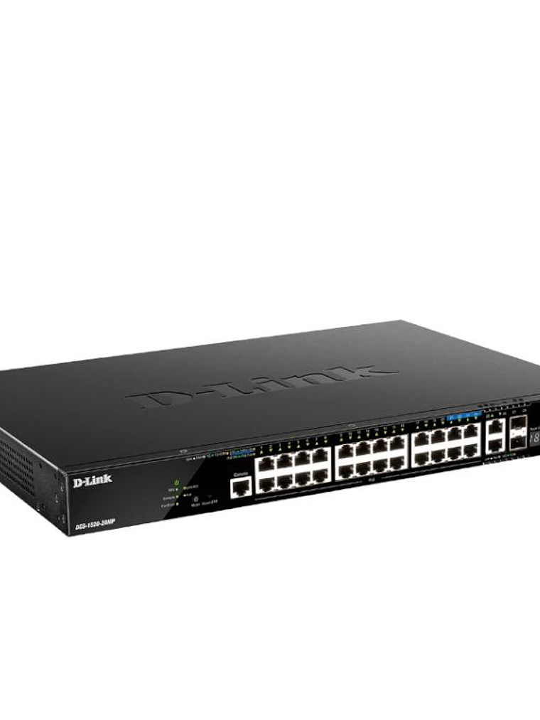 D-Link DGS-1520-28MP/E Switch 20xGbE PoE 2x10 SFP+ 3