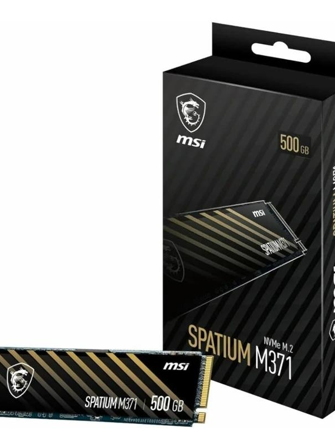 MSI SSD Spatium M371 500Gb PCIe 3.0 NVMe 2200 Mb-s 1