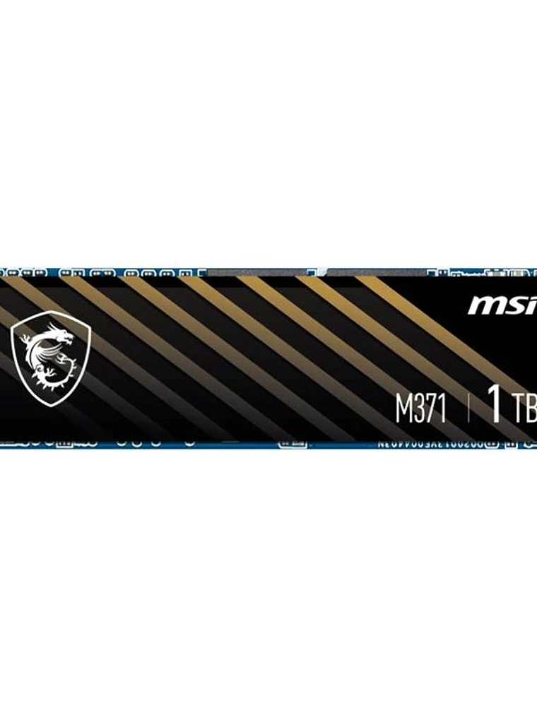 MSI SSD Spatium M371 1Tb PCIe 3.0 NVMe 2350 Mb-s 2