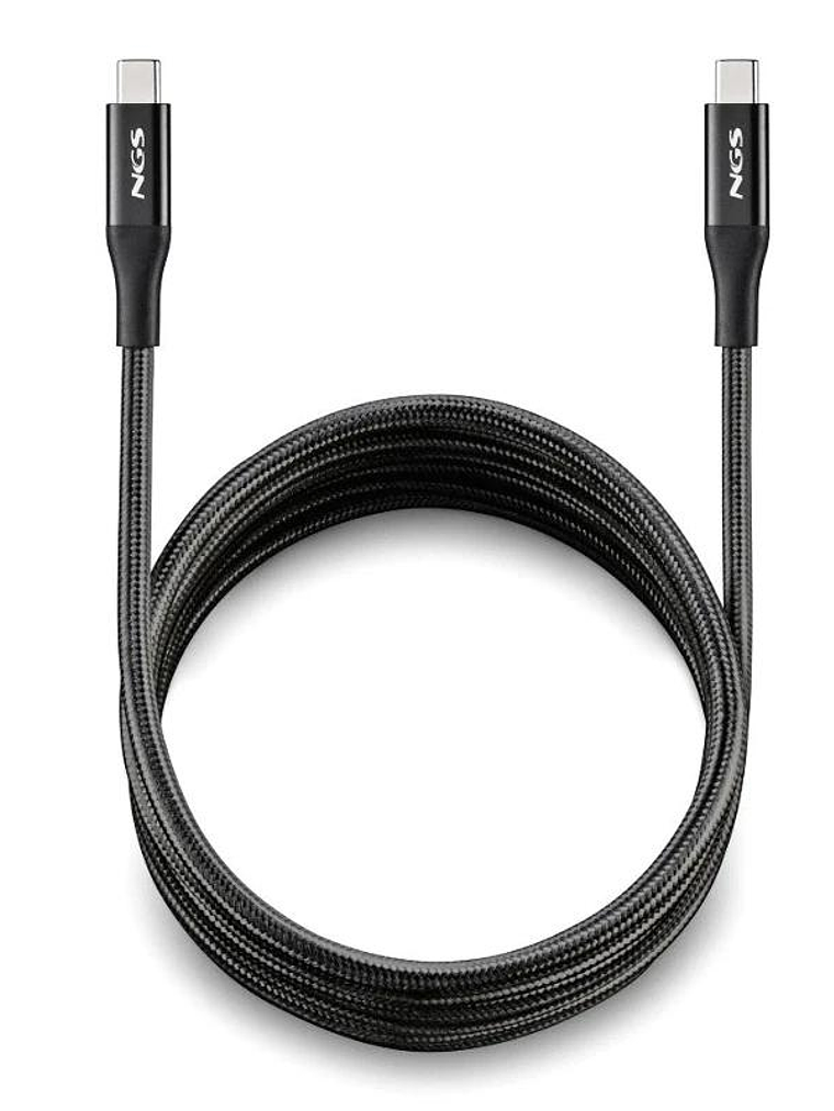 NGS CABLE CARGA RAPIDA USB A-USB-C 2.0 1MT 40GBPS 1