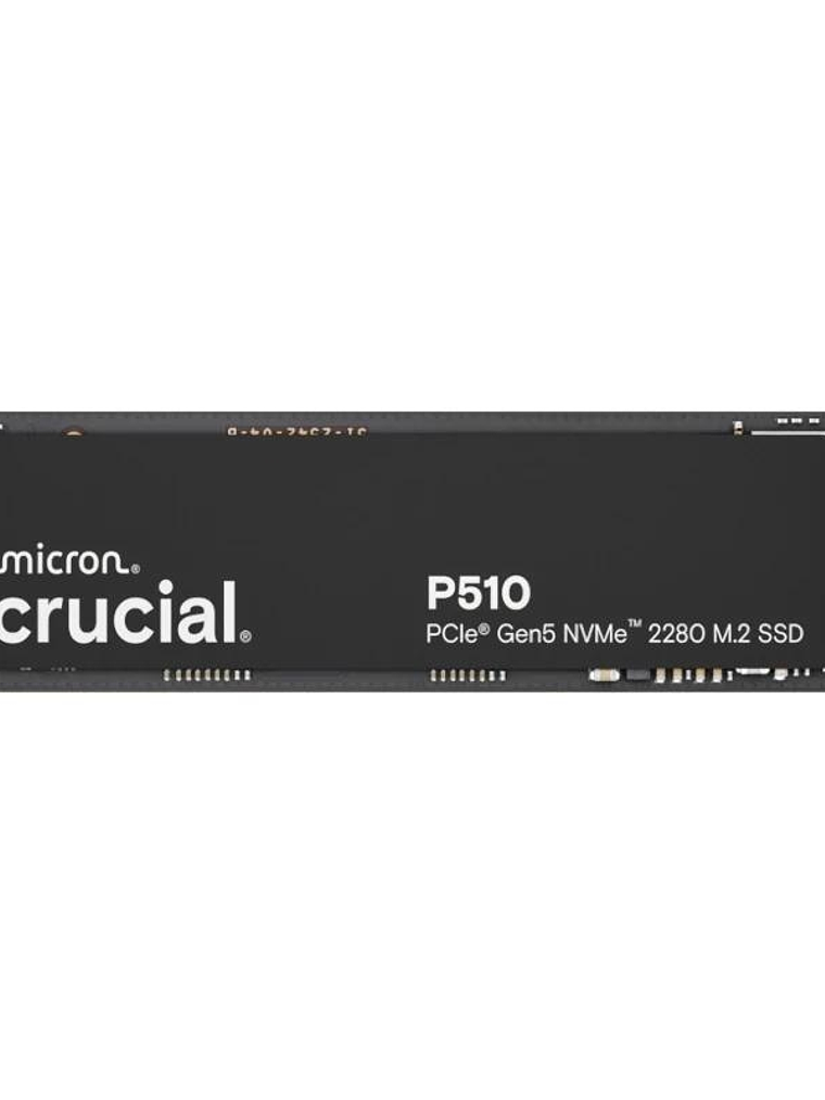 Crucial P510 SSD 1TB PCIe 5.0 NVMe 11000 MB-s 1