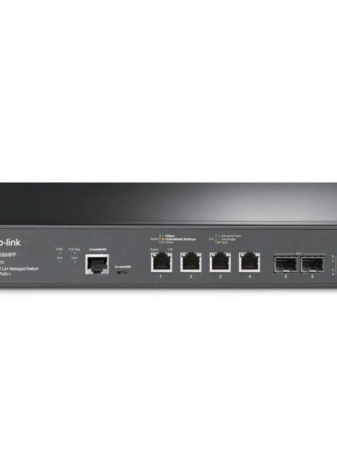 TP-Link SX3206HPP Switch 4x10G PoE++ 2x10Gb SFP 1