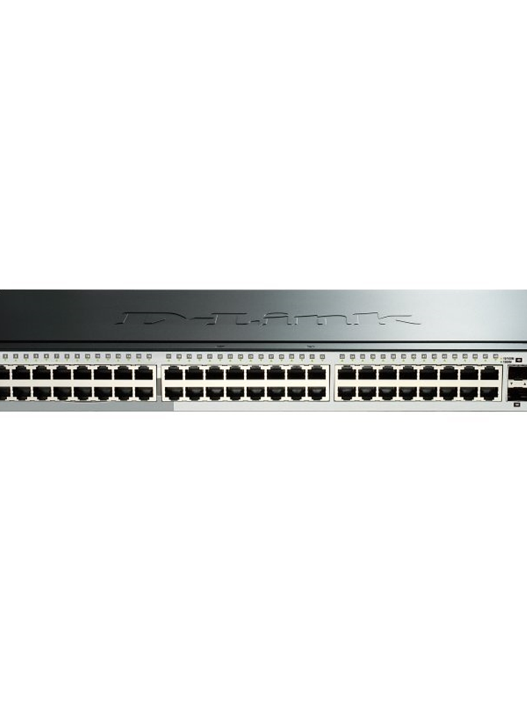 D-Link DGS-1510-52X/E Switch L2 48xGb 4x10Gb SFP+ 1