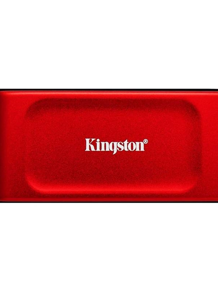 Kingston XS1000 eSSD 1Tb USB 3.2 tipo-C Rojo 1