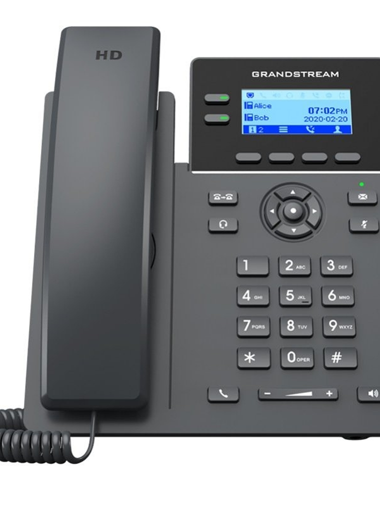 GrandStream IP Phone GRP2602 2 lineas AudioHD 1