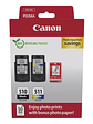 Canon Cartucho MultiPack PG-510/CL511+papel - Miniatura 1